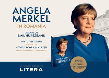 Angela Merkel își lansează memoriile la Ateneul Român